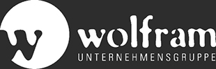 Wolfram Unternehmensgruppe weis Logo